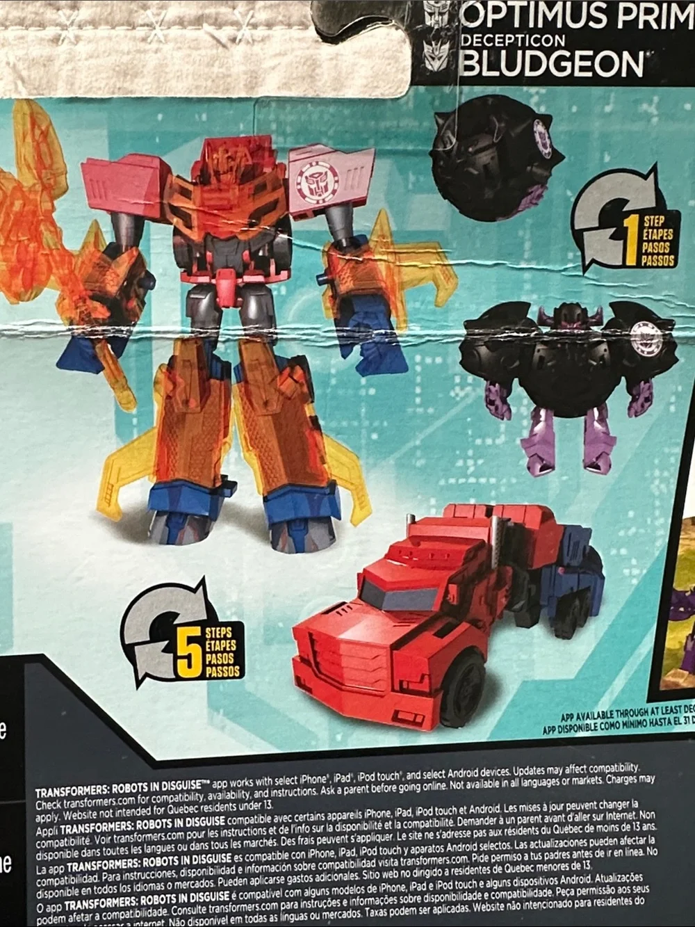 Transformers translucent around